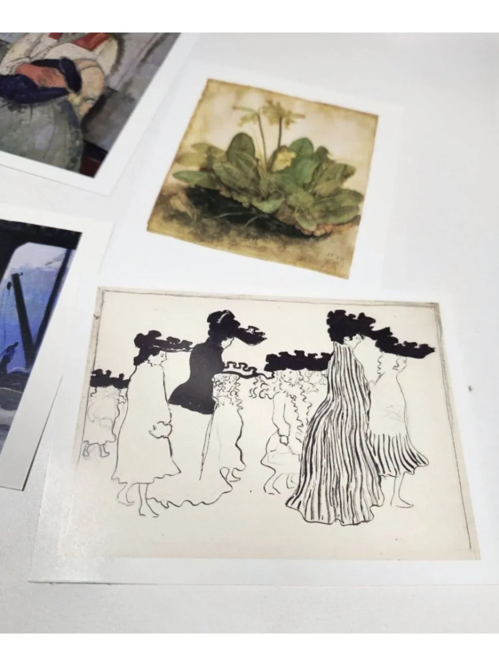 National Gallery of Art DC Blank Postcards Lot of 4 Unused Classic Paintings